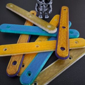 'Bone Grip' Handles Multi-Colour (8 pack)